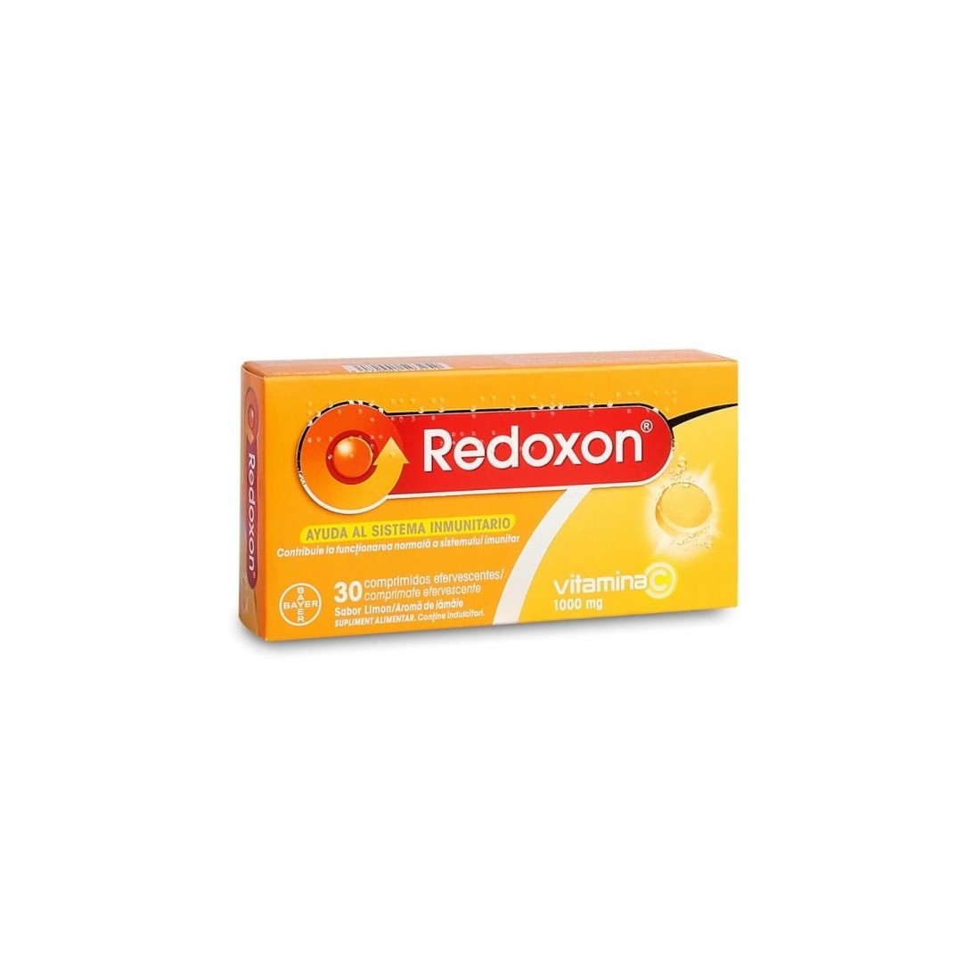 Redoxon Vitamina C 1000mg Sabor Limón 30 Comprimidos