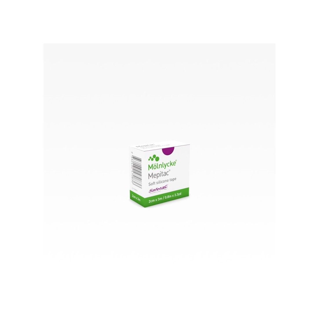 Mepital Esparadrapo Silicona Fijación Suave 2cm x 3m