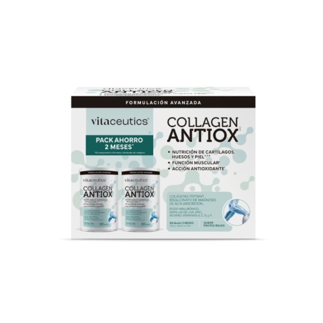 Vitaceutics Collagen Antiox Pack 2x420g | Colágeno | Masparafarmacia
