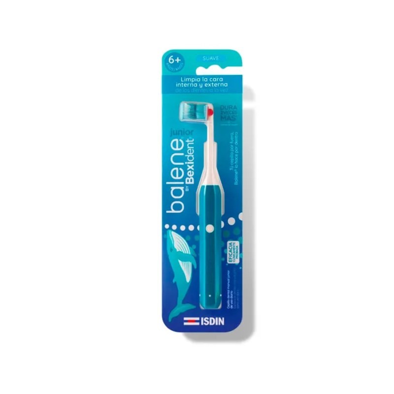 Isdin Bexident Balene Cepillo Junior Suave Azul