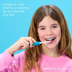 Isdin Bexident Balene Cepillo Junior Suave Rosa uso