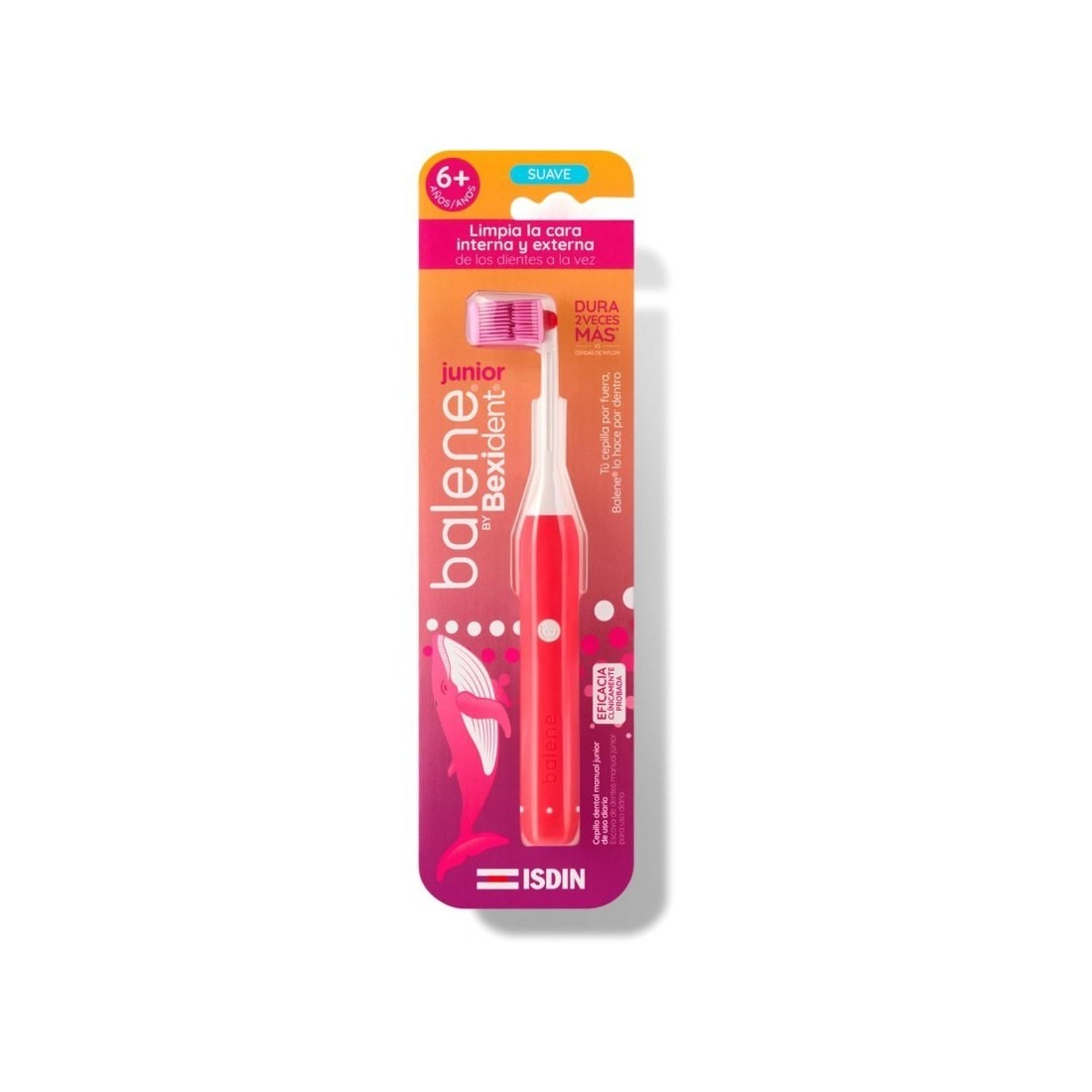 Isdin Bexident Balene Cepillo Junior Suave Rosa