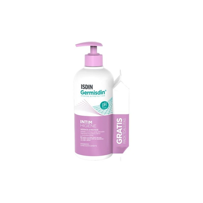 Comprar Isdin Germisdin Higiene Íntima Gel Gosificador 500 ml + Regalo Toallitas