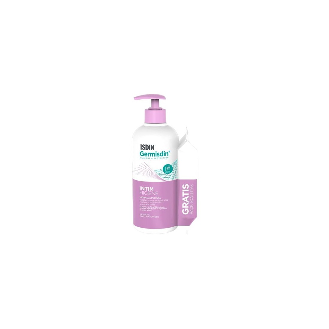 Comprar Isdin Germisdin Higiene Íntima Gel Gosificador 500 ml + Regalo Toallitas