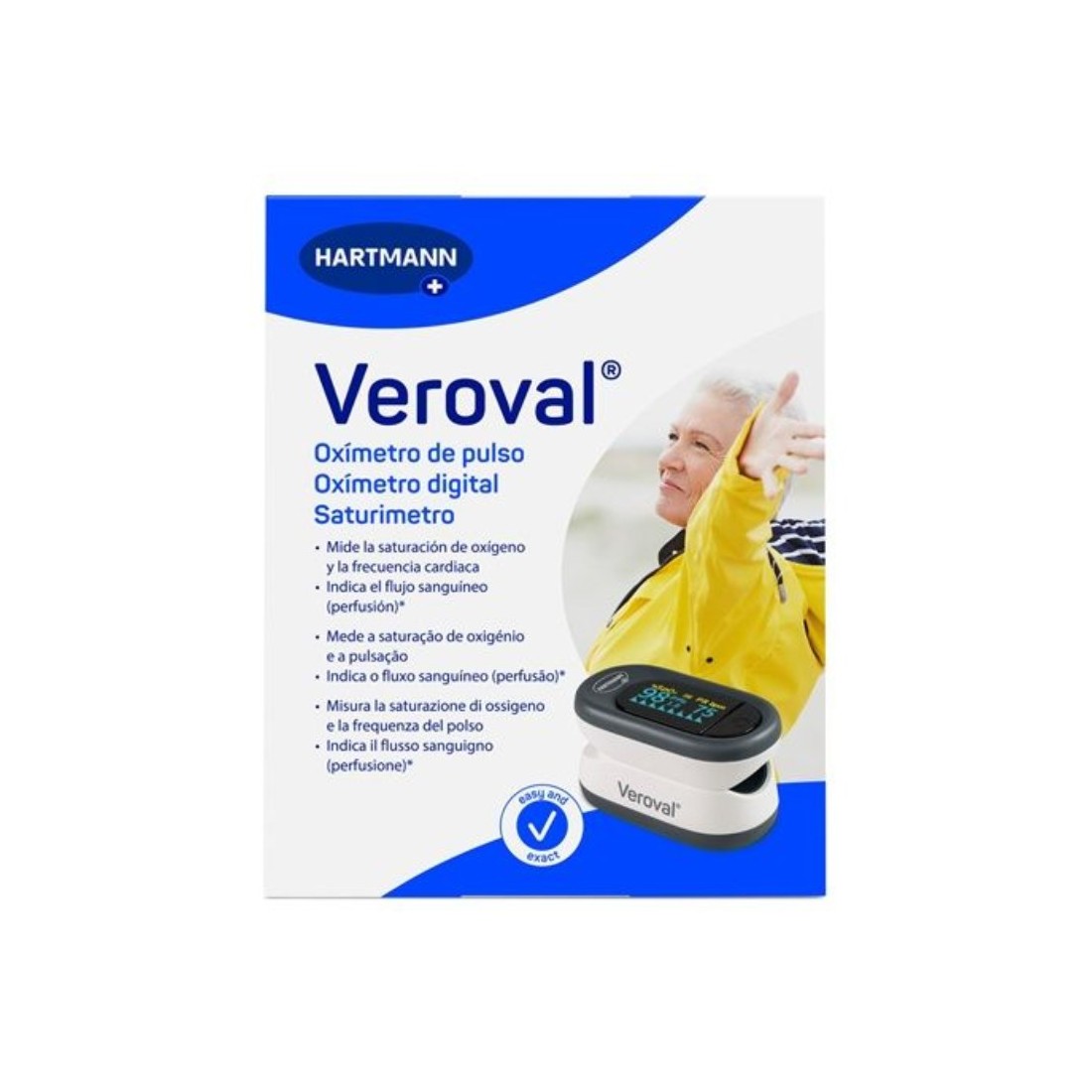 Hartmann Veroval Oxímetro de Pulso Digital