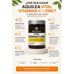 Aquilea Vital Vitamina C + Zinc 90 Cápsulas composición