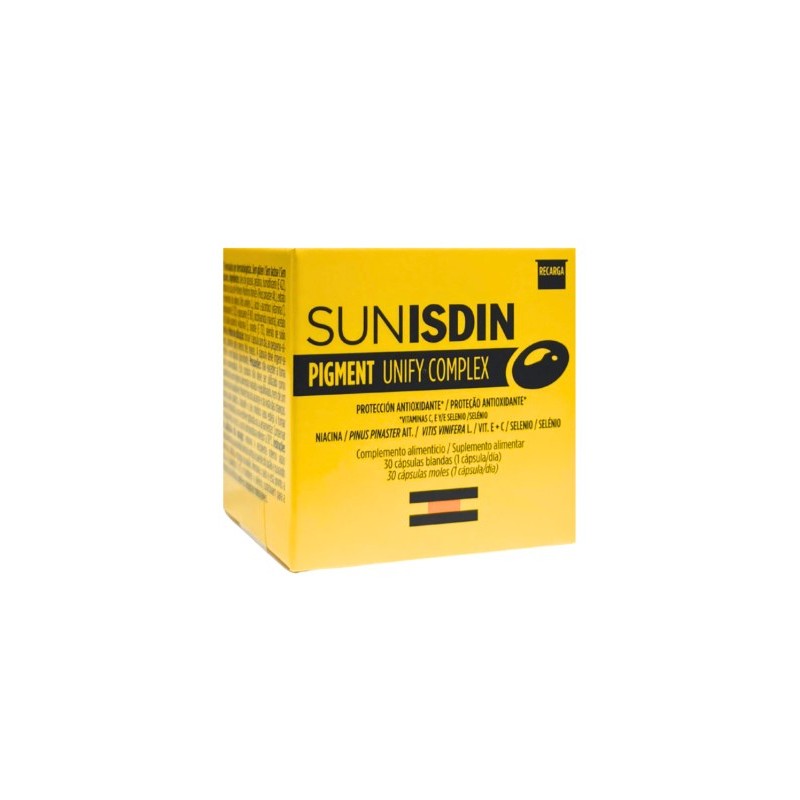 ISDIN SunISDIN Pigment Recarga 30 Cápsulas
