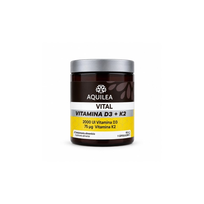 Aquilea Vital Vitamina D3 + K2 90 Cápsulas