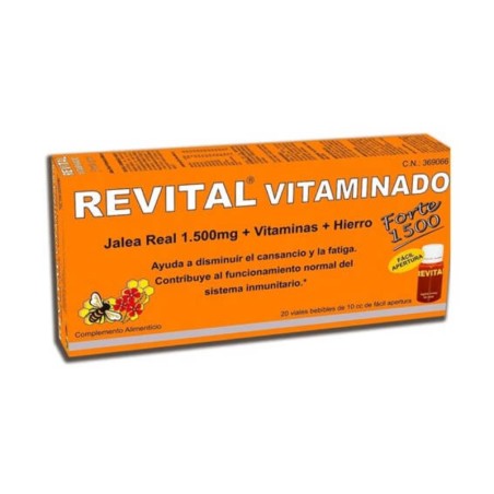 Revital Vitaminado Forte 1500 20 Frascos