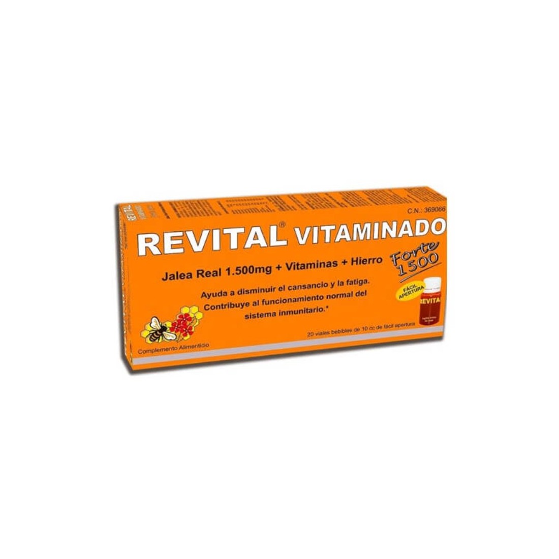 Revital Vitaminado Forte 1500 20 Frascos