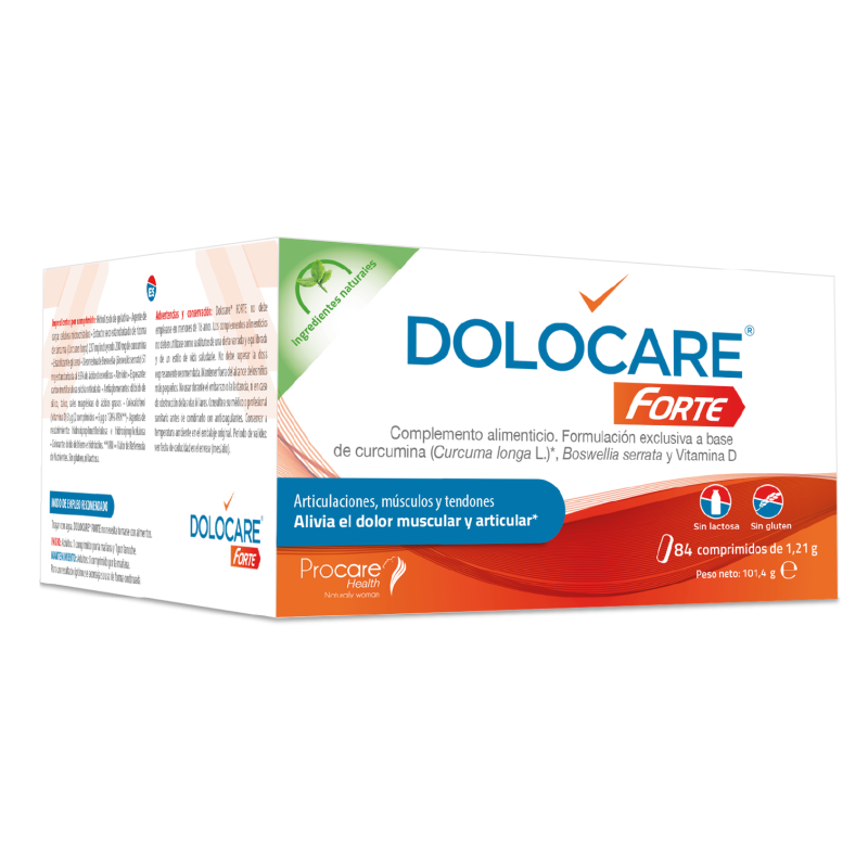 MasParafarmacia: Comprar DOLOCARE Forte Articulaciones Músculos Tendones 84 Comprimidos