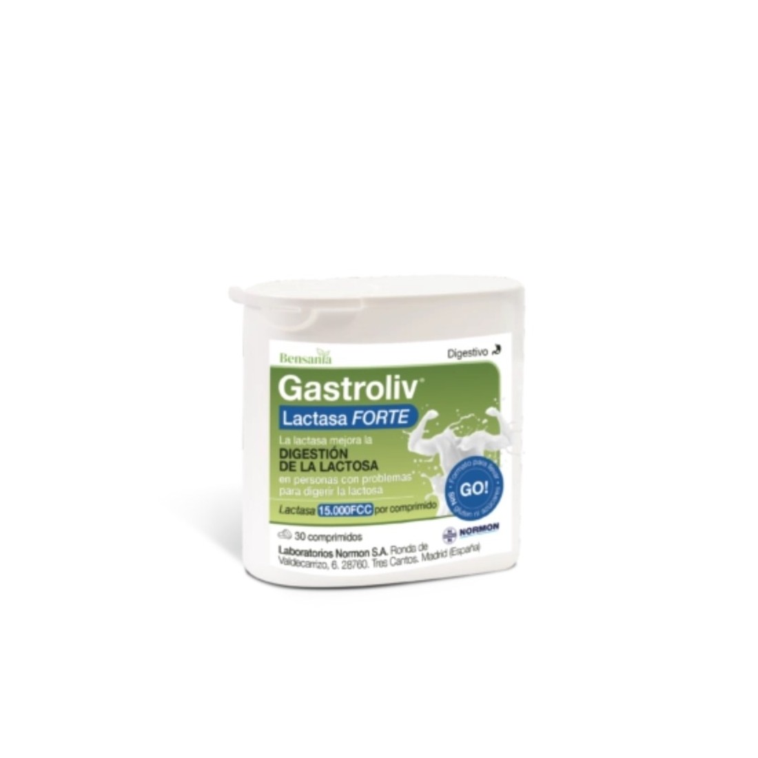 Normon Bensania Gastro Lactasa Forte 30 Comprimidos