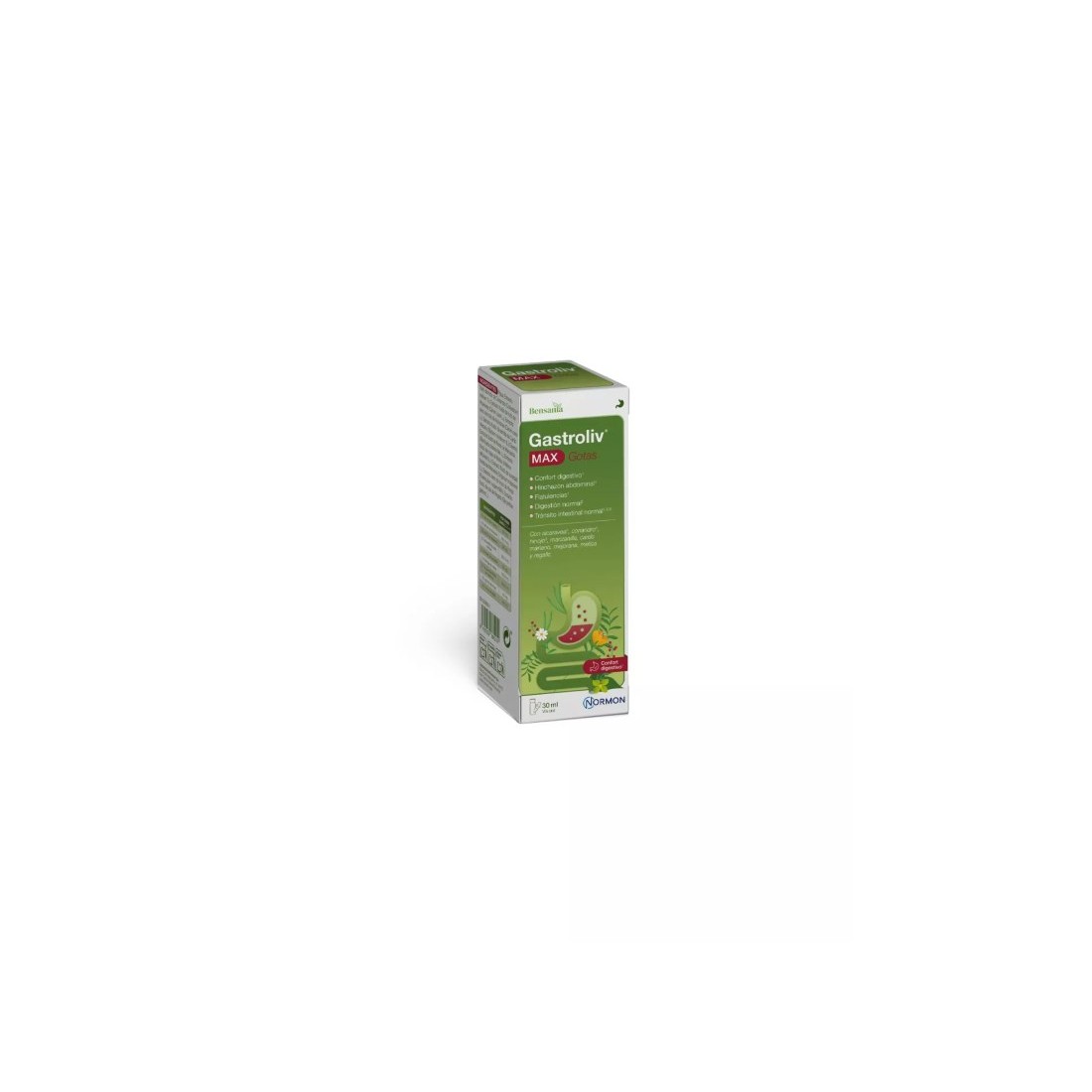 Normon Bensania Gastroliv Max 30ml