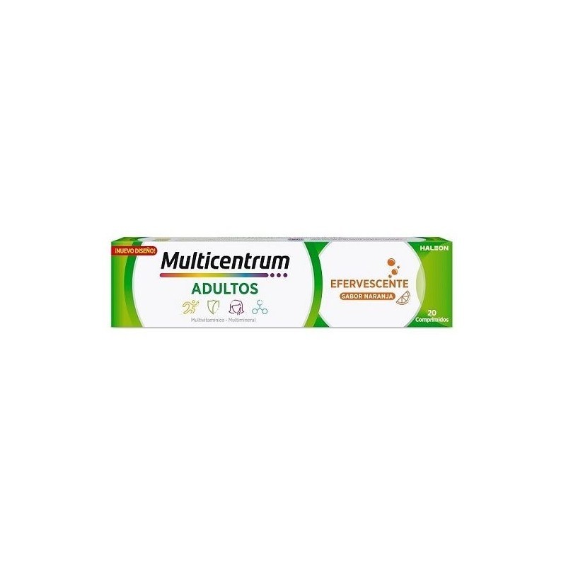 Multicentrum Adultos Efervescente 20 Comprimidos