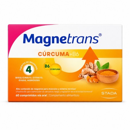 Stada MagneTrans Cúrcuma + B6 60 Comprimidos