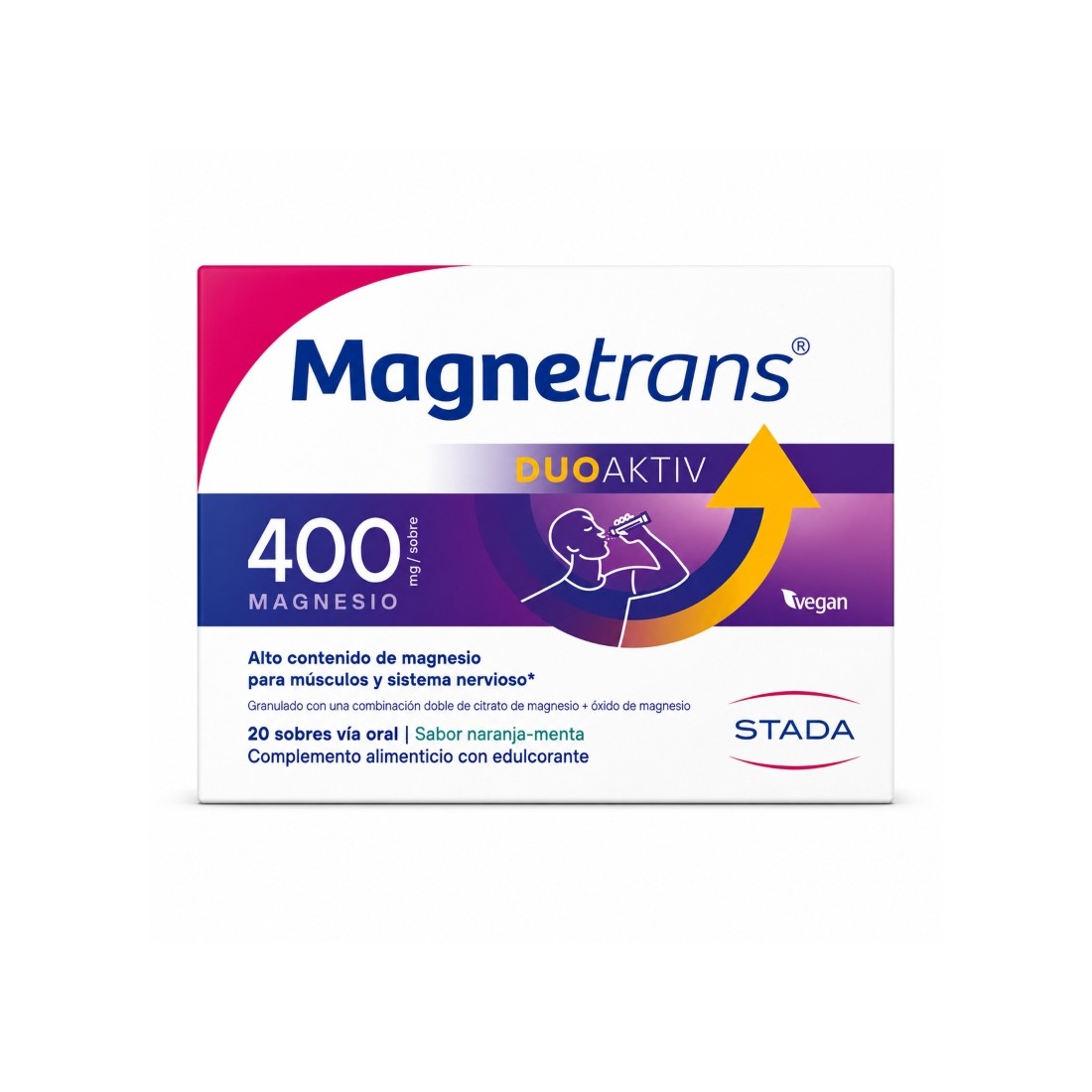 Stada MagneTrans DuoAktiv 400mg 20 Sticks