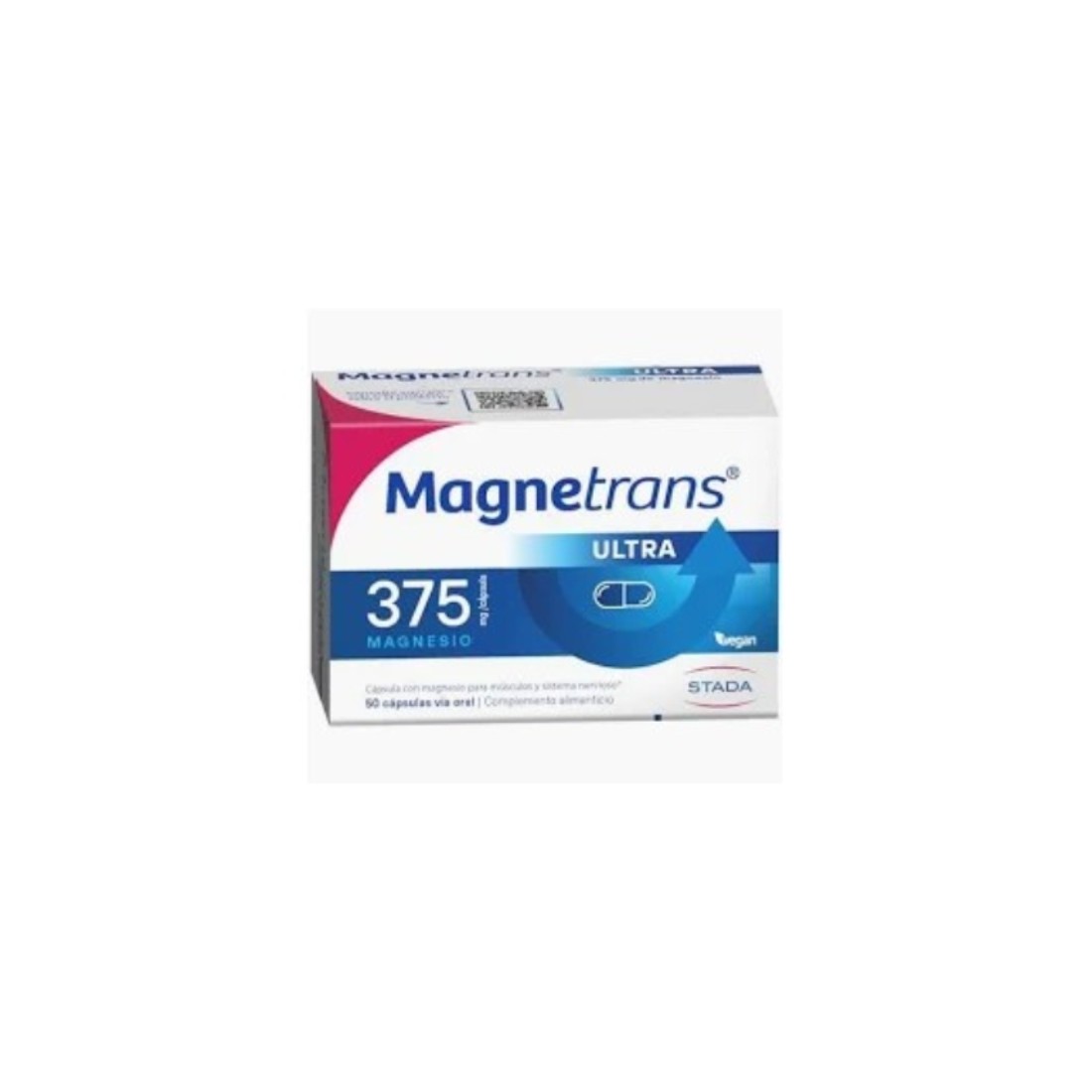 Stada MagneTrans Ultra 375mg 50 Cápsulas