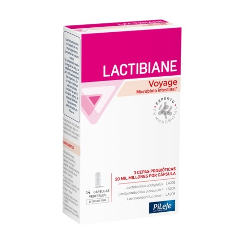 Pileje Lactibiane Voyage 14 Cápsulas