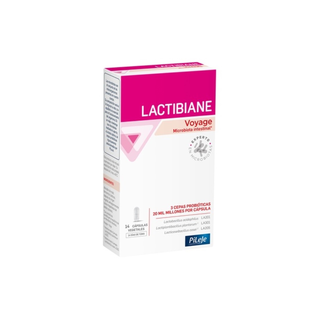 Pileje Lactibiane Voyage 14 Cápsulas
