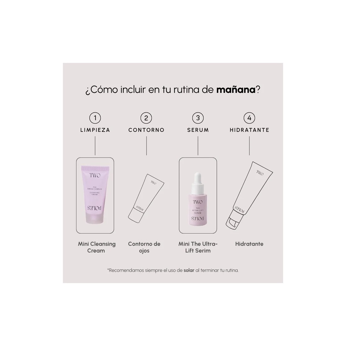 Two Poles Mini Summer Essentials Lift & Hydrate RUTINA