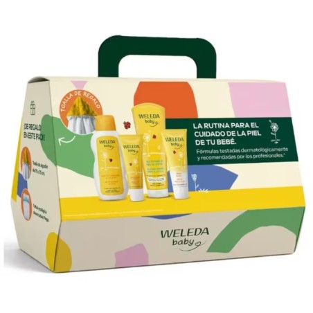 Weleda Set Regalo Bienvenido Bebé + Toalla Baño