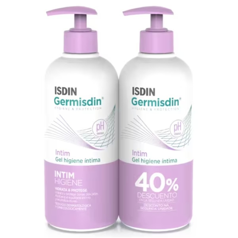 Isdin Germisdin Intim Gel Higiene Íntima Pack 2x500ml