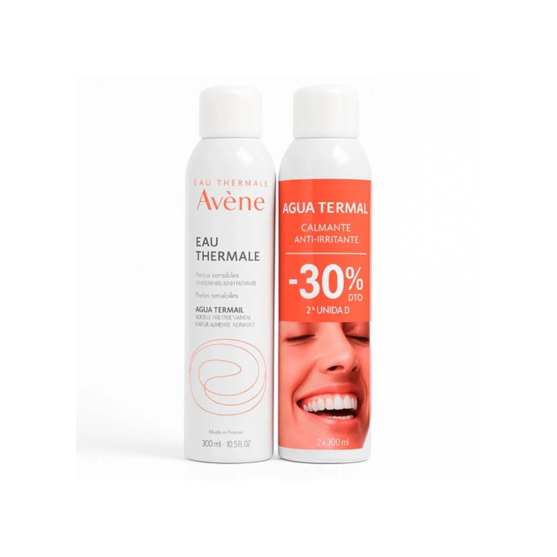 Avène Agua Termal Pack 2x300ml