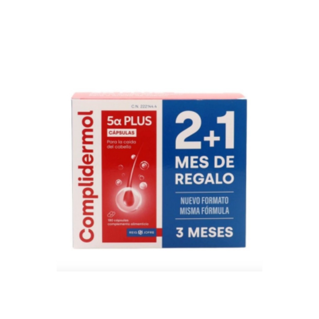 Complidermol 5 Alfa Plus 180 Cápsulas