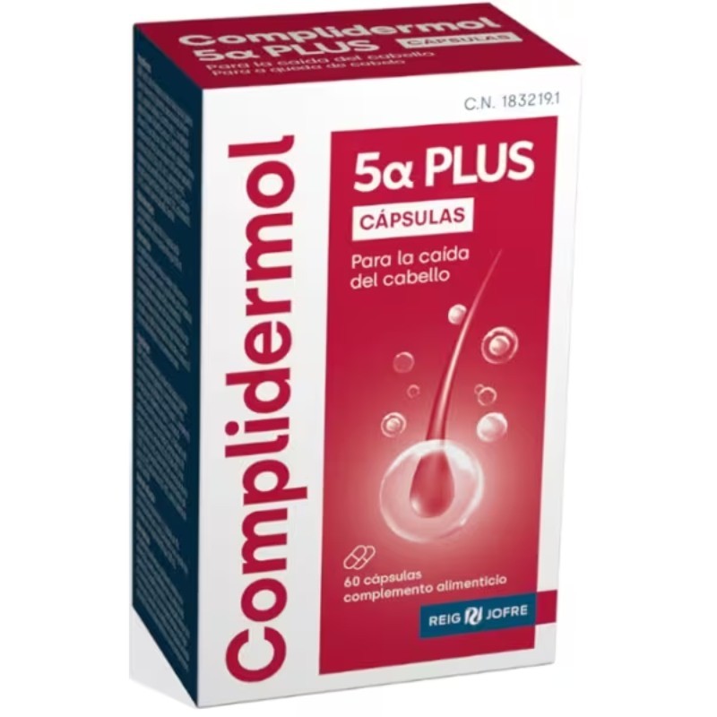 Complidermol 5 Alfa Plus 60 Cápsulas