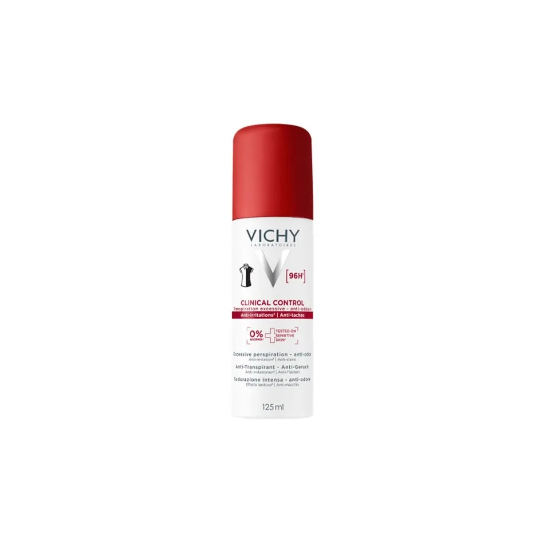 Vichy Desodorante Clinical Control 96H Spray 125ml