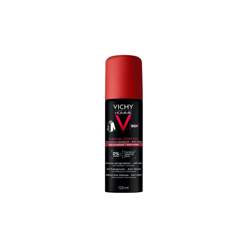 Vichy Homme Desodorante Clinical Control 96H Spray 125ml