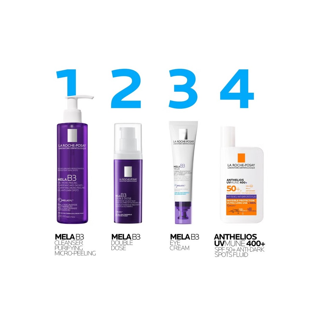 La Roche-Posay Mela B3 Double Dose 40ml ORDEN DE USO