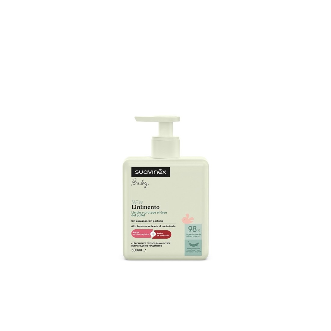 Suavinex Baby Linimento 500ml | Higiene Cambio De Pañal