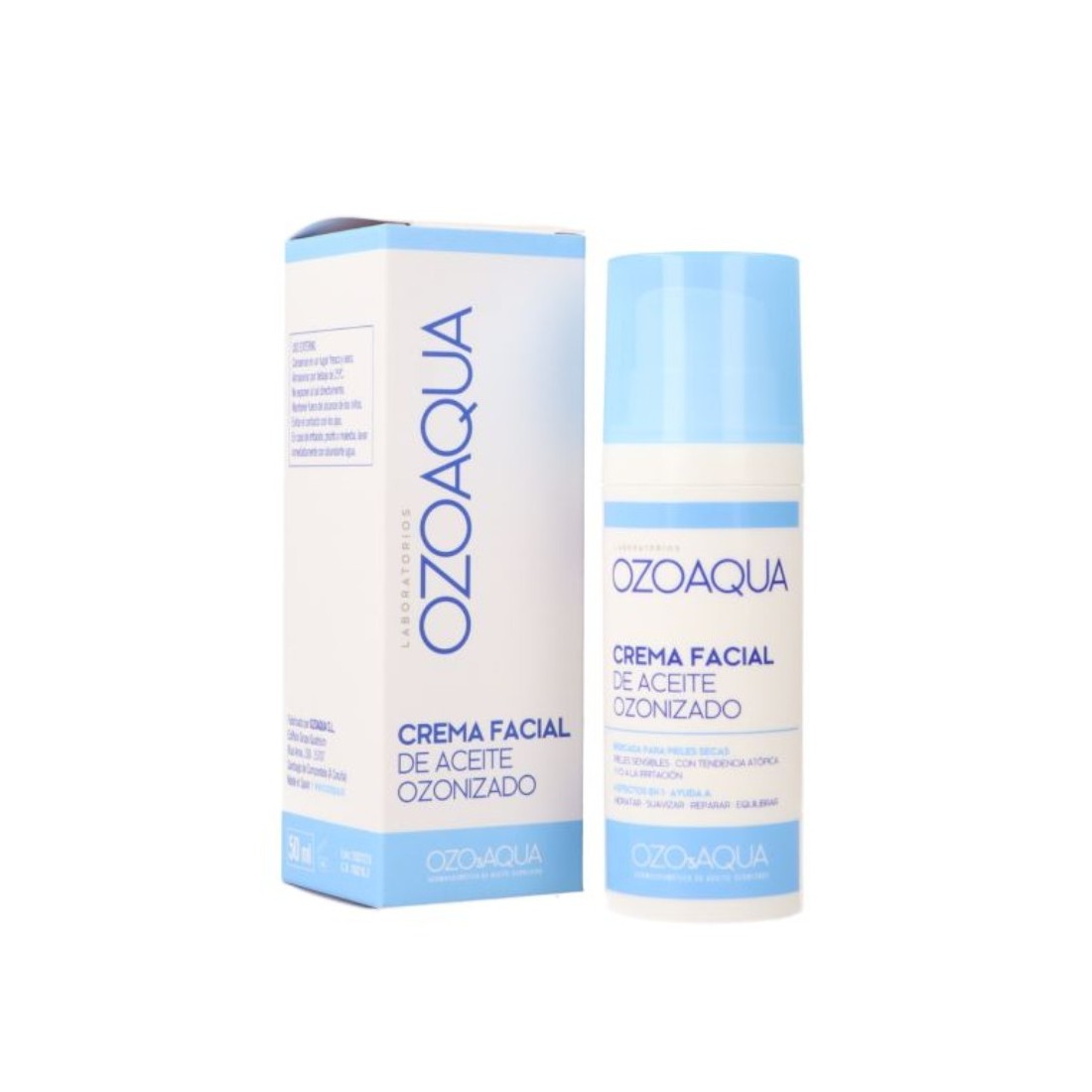 Ozoaqua Crema Facial De Aceite Ozonizado 50ml