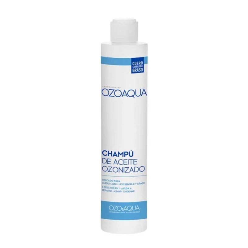 Ozoaqua Champú Aceite Ozonizado Cuero Cabelludo Graso 250ml