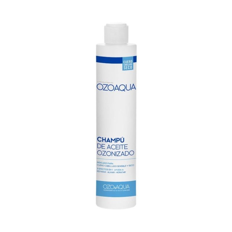 Ozoaqua Champú Aceite Ozonizado Cuero Cabelludo Seco 250ml
