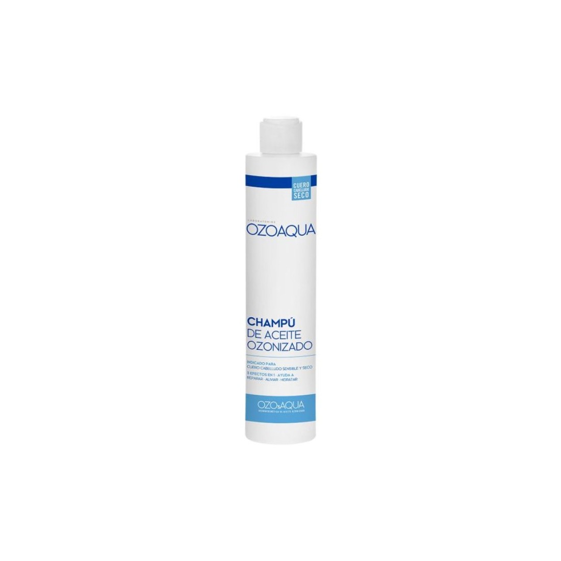 Ozoaqua Champú Aceite Ozonizado Cuero Cabelludo Seco 250ml