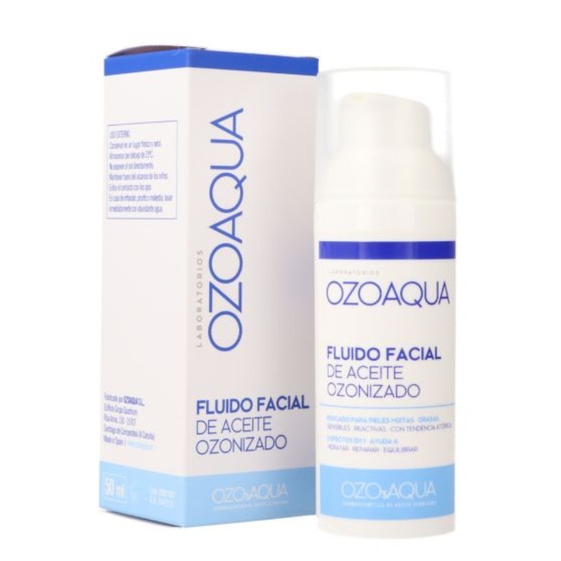 Ozoaqua Fluido Facial De Aceite Ozonizado 50ml