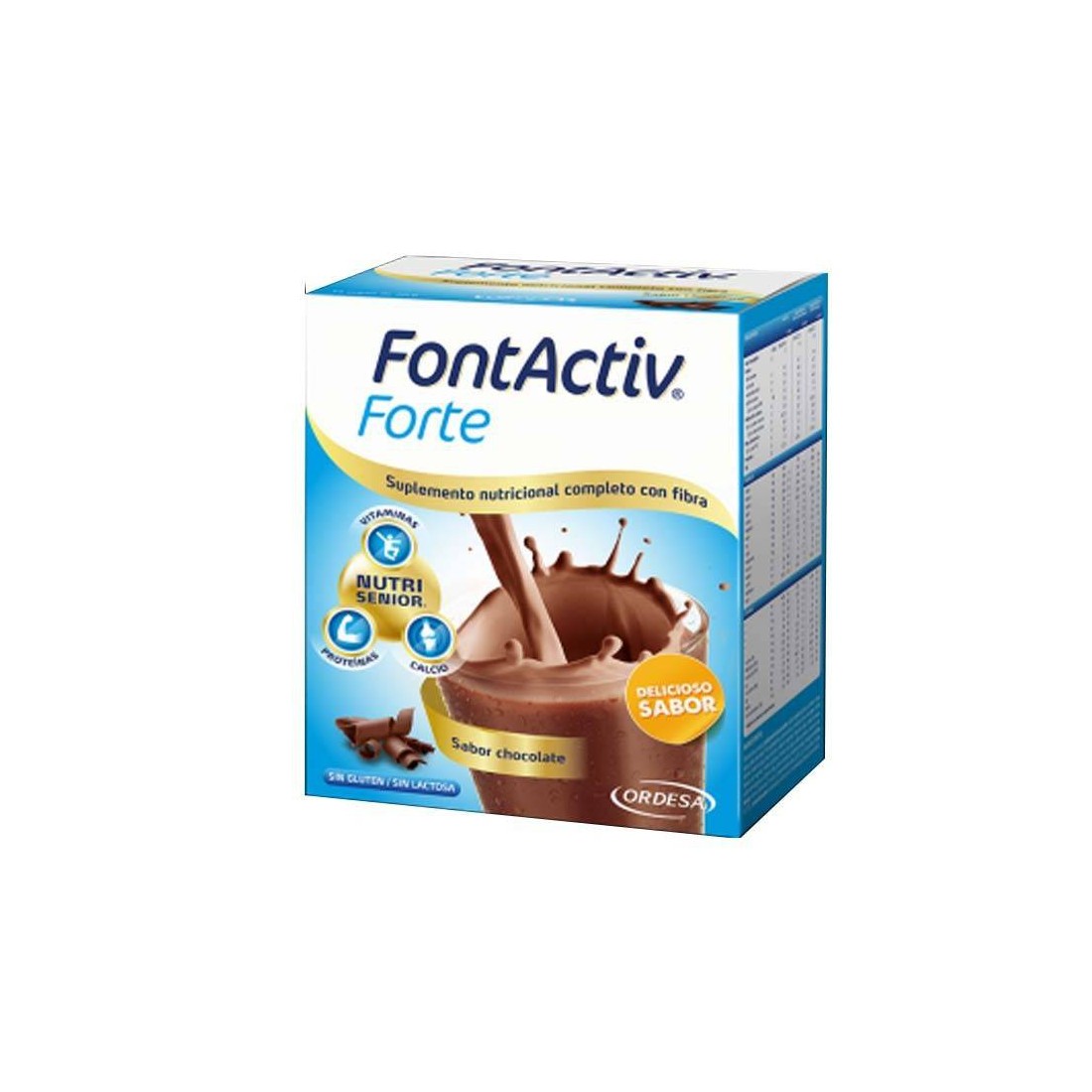 Compra Fontactiv Forte Chocolate 14 Sobres De  30 Gramos al mejor precio | Más Parafarmacia