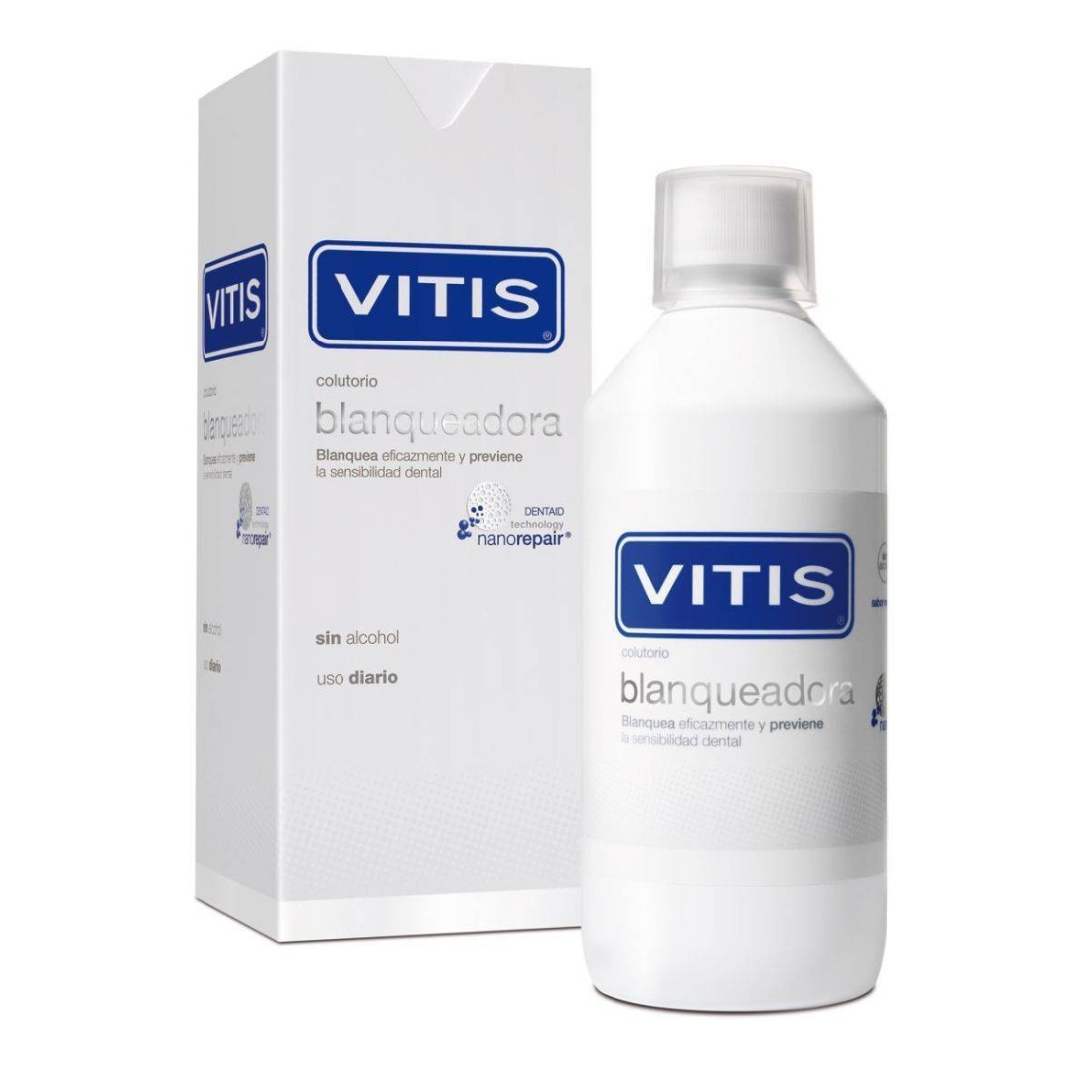 MasParafarmacia: Comprar Vitis Colutorio Blanqueador 500 ml
