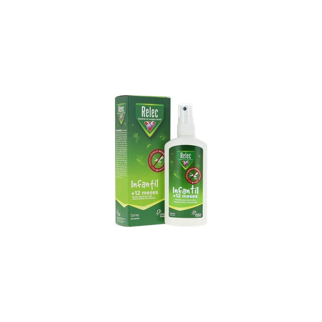 Compra Relec Infantil +12 Meses Repelente de Mosquitos 100 Ml al mejor precio | Más Parafarmacia