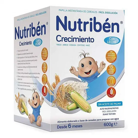 Comprar Nutribén Innova Papilla Cereales de Inicio al Gluten para bebés  desde los 4 meses