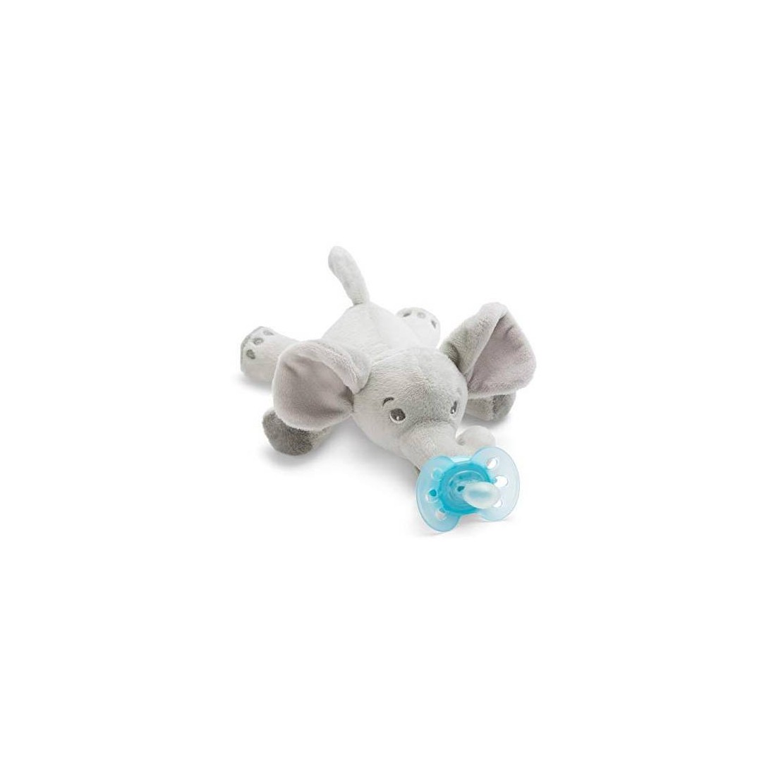 Compra Philips Avent Chupete Con Peluche Ultra Soft Elefante al mejor precio | Más Parafarmacia