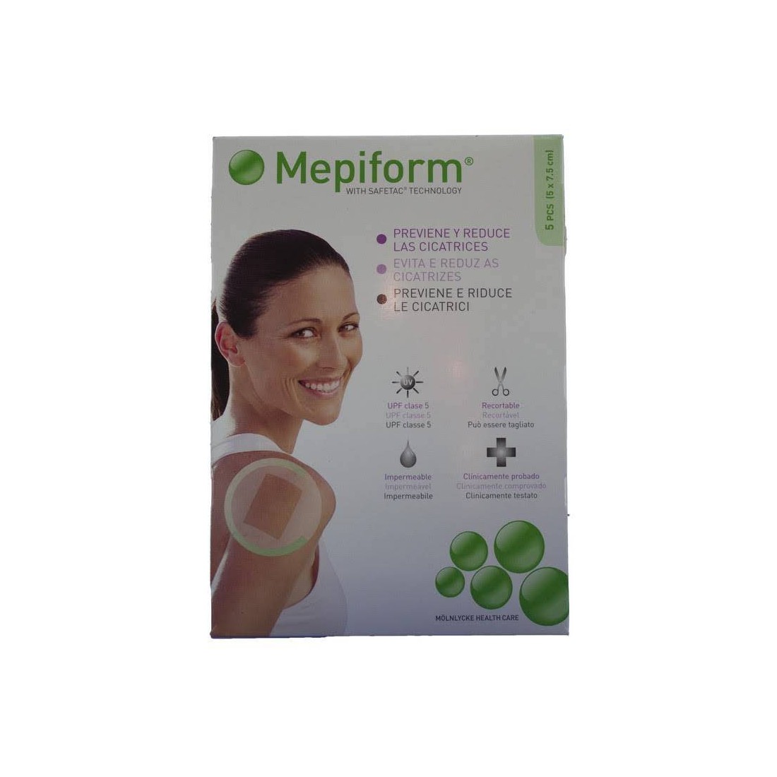 Compra Mepiform Apósito Silicona 5 Cm x 7,5 Cm | MasParafarmacia
