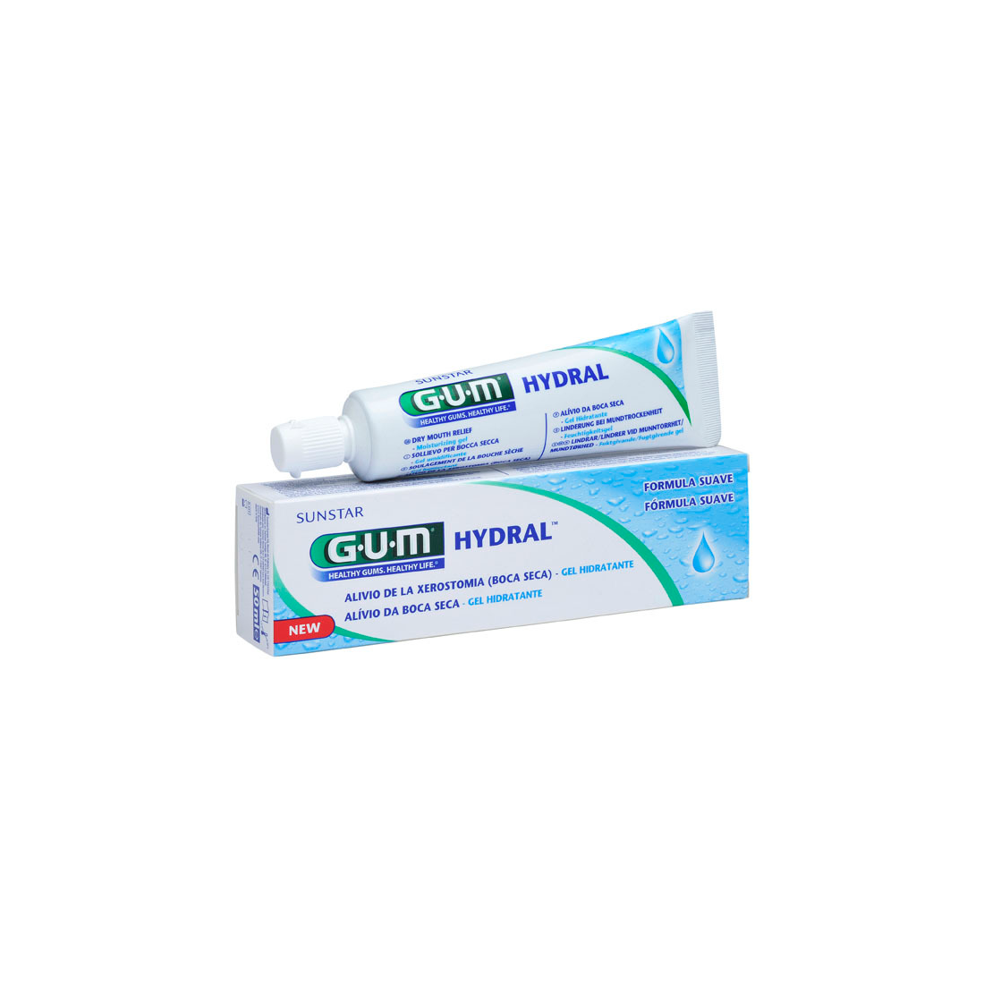 Compra Gel Hidratante GUM Hydral 50 Ml al mejor precio | Más Parafarmacia