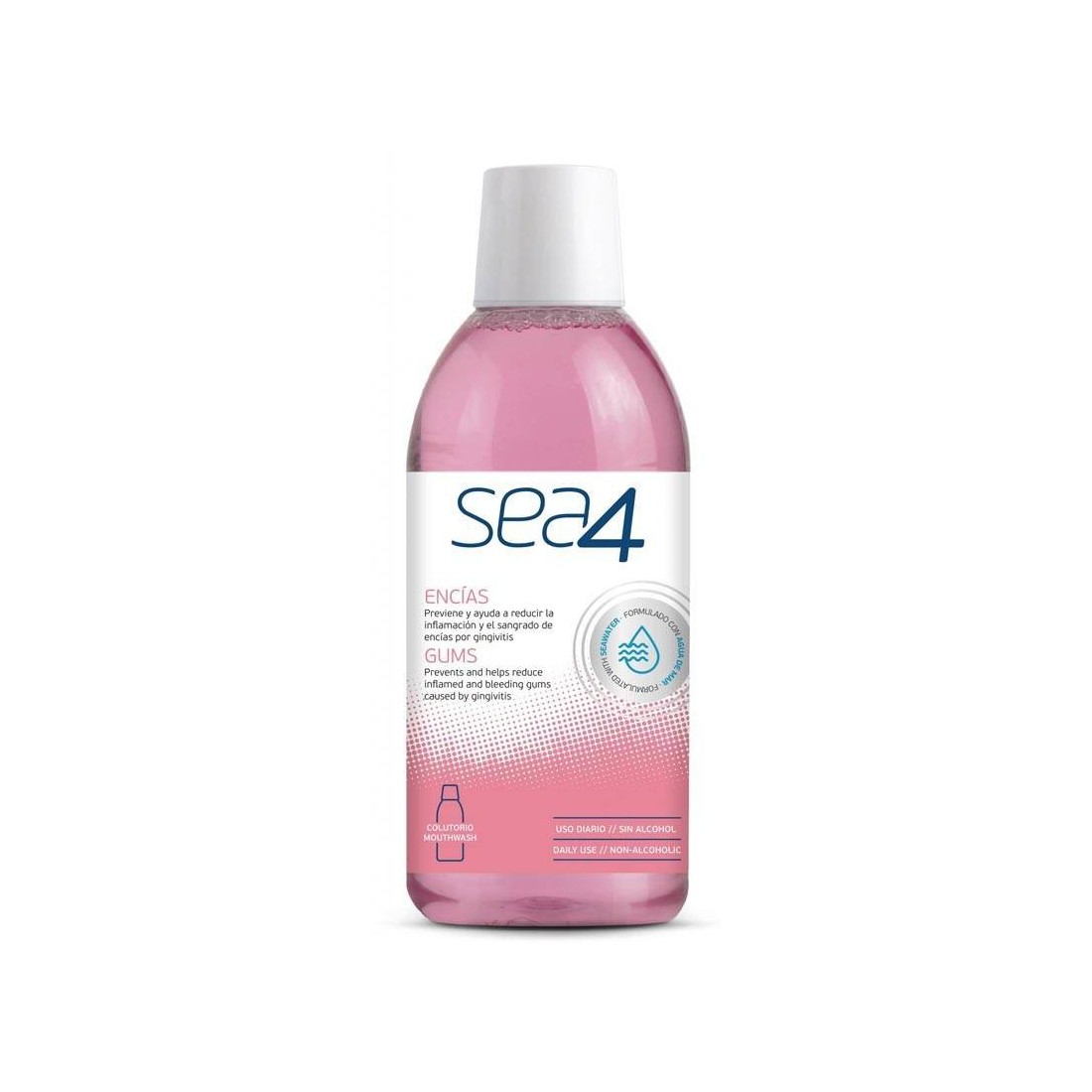 Compra Sea4 Colutorio Encias Con Agua De Mar 500 Ml al mejor precio | Más Parafarmacia