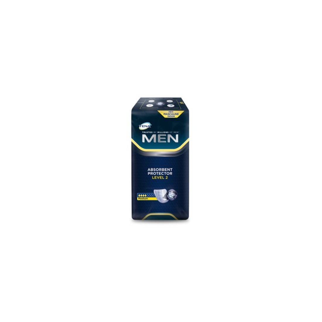 Compra Tena Men Level 2 20 Unidades al mejor precio | Más Parafarmacia