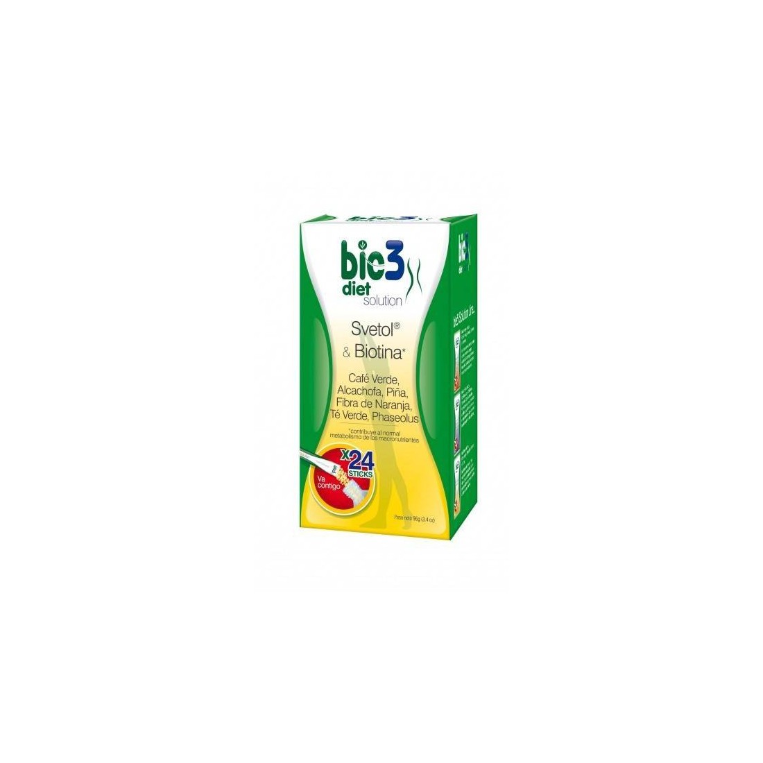 Compra Bie3 Diet Solution Stick Soluble 4 Gramos 24 Unidades al mejor precio | Más Parafarmacia