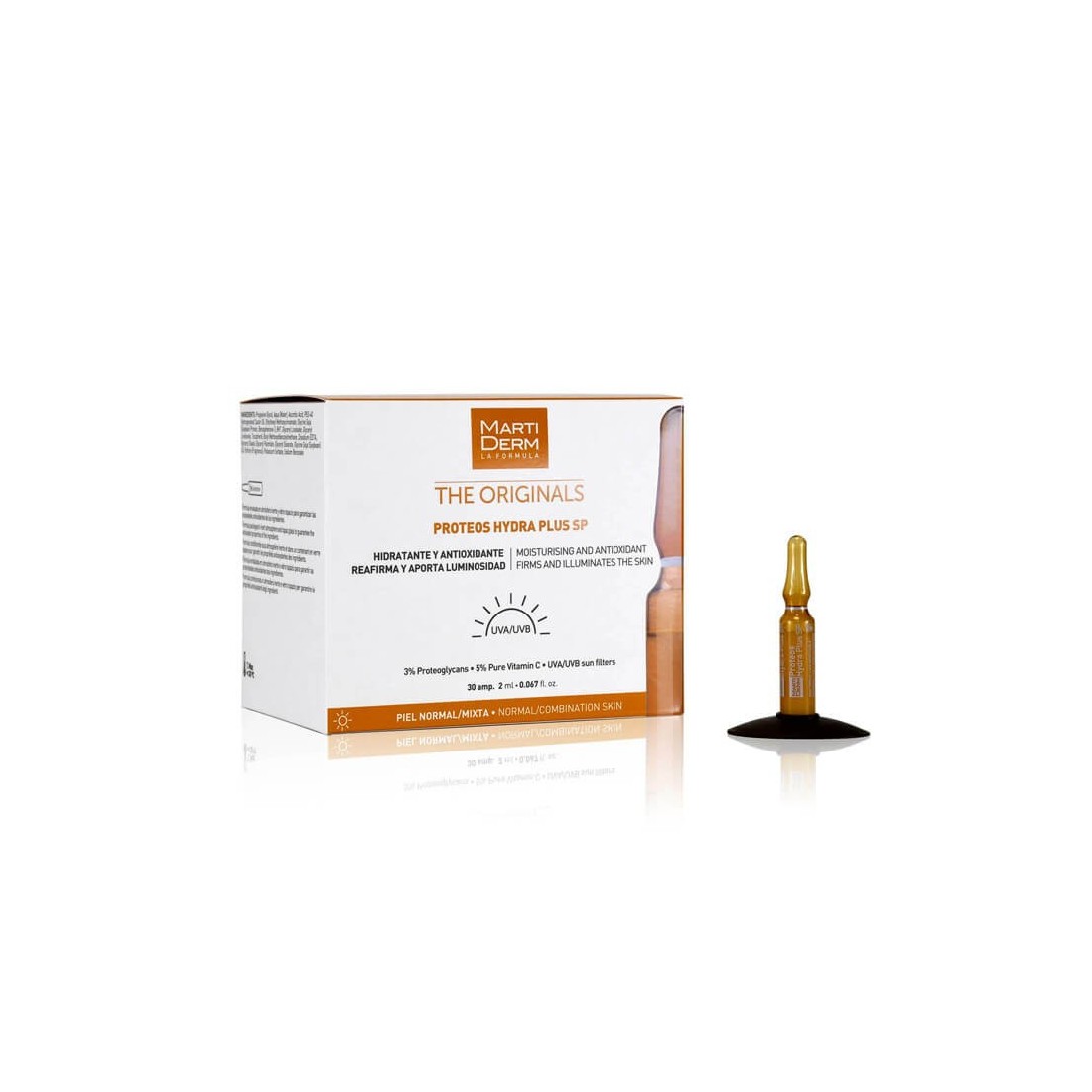 Compra Martiderm Proteoglicanos Fps 30 Ampollas al mejor precio | Más Parafarmacia