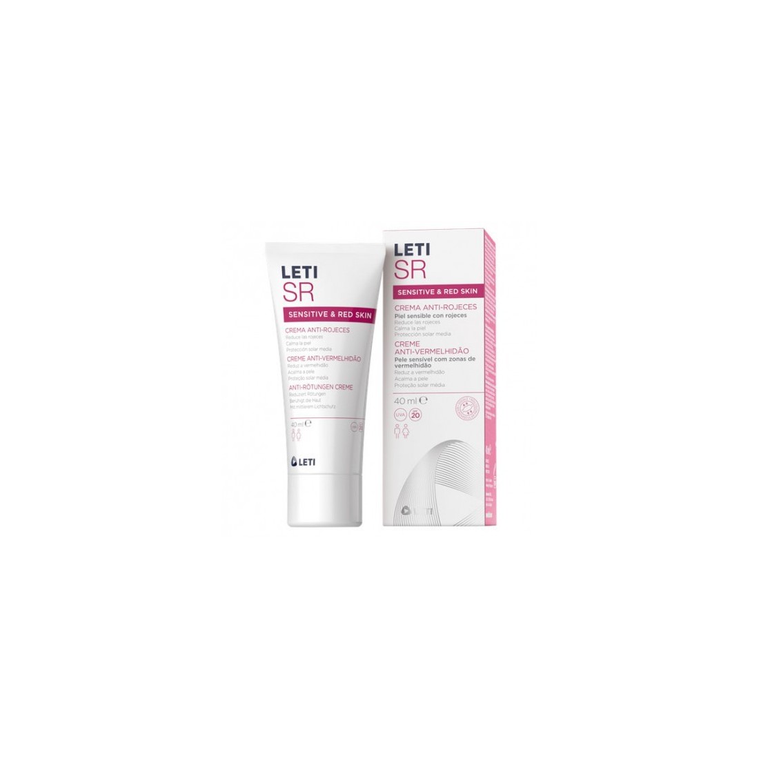 Compra Leti SR Crema Anti-Rojeces SPF 20 40 Ml al mejor precio | Más Parafarmacia